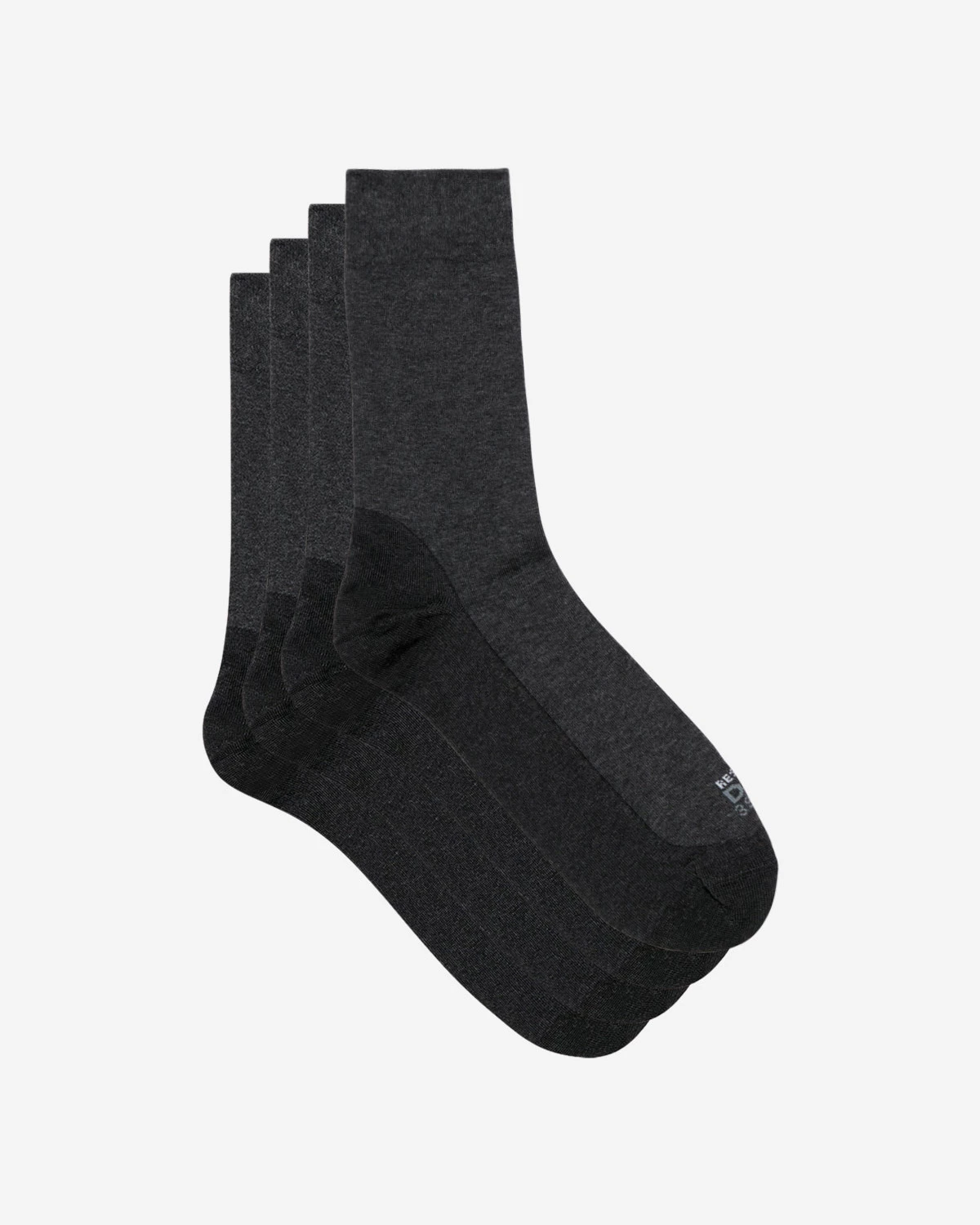 Lot De 2 Paires De Chaussettes Homme Anthracite Chiné Ultra Resist 5 Lot De 2 Paires De Chaussettes Homme Anthracite Chiné Ultra Resist – Image 3
