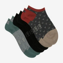 Lot De 3 Chaussettes Enfant à Motifs Graphiques Gardenia Coton Style -Offres DIM Boutique D0C15M3 ADU 02