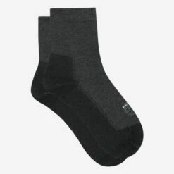 Lot De 2 Paires De Chaussettes Enfant Gris Moyen Chiné Ultra Resist -Offres DIM Boutique D0C1BM2 76S 02