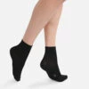Lot De 2 Paires De Socquettes Femme Noir Coton Mercerisé -Offres DIM Boutique D0C4NM2 0HZ 01