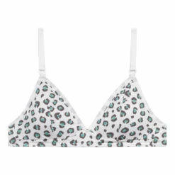 Soutien-gorge Fille Sans Armatures Motif Leopard Blanc Les Pockets -Offres DIM Boutique D0C85C1 3AG 03