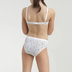 Soutien-gorge Fille Sans Armatures Motif Liberty Blanc Les Pockets -Offres DIM Boutique D0CE2C1 0YJ 05