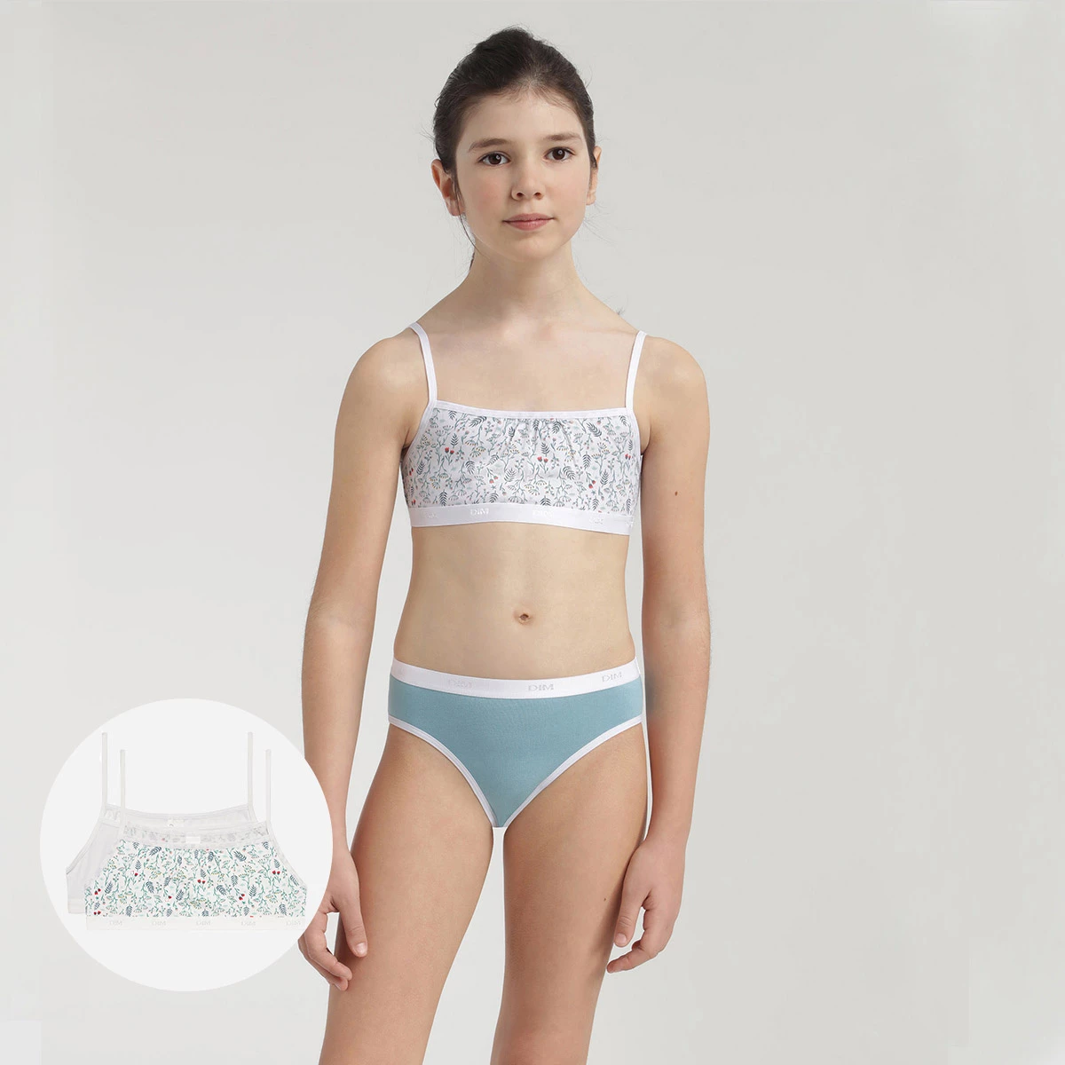 Lot De 2 Brassières Fille En Coton Stretch Liberty Blanc Les Pockets 7 Lot De 2 Brassières Fille En Coton Stretch Liberty Blanc Les Pockets – Image 5