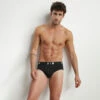 Slip Homme En Coton Modal Et Ceinture Unie Noir Dim Originals -Offres DIM Boutique D0CI4C1 0HZ 01