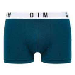 Boxer Homme En Coton Modal Et Ceinture Unie Bleu Pétrole Dim Originals -Offres DIM Boutique D0CI5C1 8XD 03