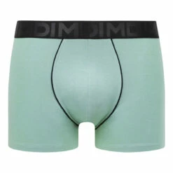 Boxer Homme En Coton Modal Bleu Céladon à Ceinture Noire Dim Classic -Offres DIM Boutique D0CI8C1 AMV 03