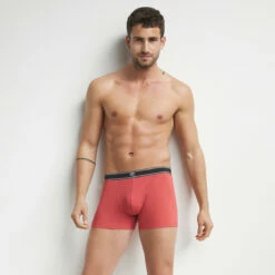 Boxer Homme En Coton Modal Côtelé Rouge Casual Dim Elegant 7 Boxer Homme En Coton Modal Côtelé Rouge Casual Dim Elegant -Offres DIM Boutique D0CI9C1 8OV 01 1