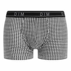 Boxer Homme En Coton Stretch Imprimé Pied De Coq Dim Fancy -Offres DIM Boutique D0CIBC1 2M9 03