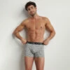 Boxer Homme En Coton Stretch Gris à Rayures Noires Dim Fancy 1 Boxer Homme En Coton Stretch Gris à Rayures Noires Dim Fancy -Offres DIM Boutique D0CIBC1 AJC 01