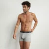 Boxer Homme En Coton Stretch à Message Optimiste Gris Dim Fancy 1 Boxer Homme En Coton Stretch à Message Optimiste Gris Dim Fancy -Offres DIM Boutique D0CIBC1 AMR 01