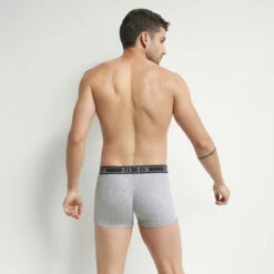 Boxer Homme En Coton Stretch Imprimé Végétal Gris Dim Fancy 8 Boxer Homme En Coton Stretch Imprimé Végétal Gris Dim Fancy -Offres DIM Boutique D0CIBC1 APT 02