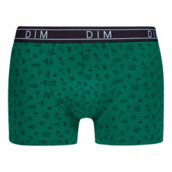 Boxer Homme En Coton Stretch Imprimé Forestiers Vert Dim Fancy -Offres DIM Boutique D0CIBC1 APX 03