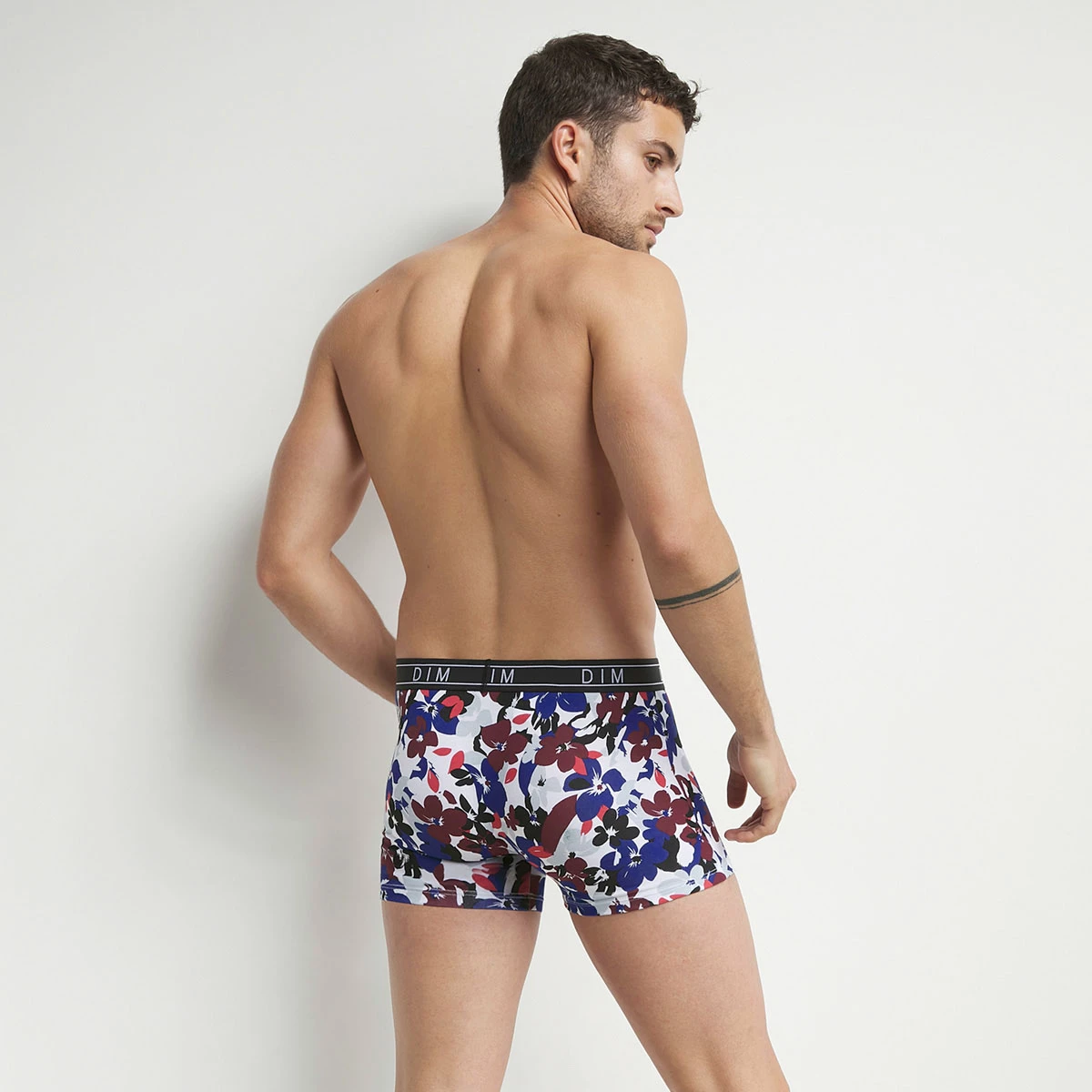Boxer Homme En Coton Stretch Imprimé Hibiscus Dim Fancy 5 Boxer Homme En Coton Stretch Imprimé Hibiscus Dim Fancy – Image 3