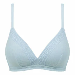 Soutien-gorge Sans Armatures Maille Et Dentelle Bleu Dragée Coton Lace 13 Soutien-gorge Sans Armatures Maille Et Dentelle Bleu Dragée Coton Lace -Offres DIM Boutique D0CIDC1 9T0 05