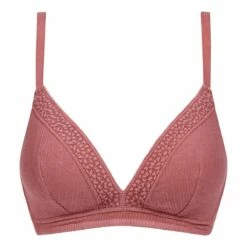 Soutien-gorge Sans Armatures En Maille Et Dentelle Rose Coton Lace -Offres DIM Boutique D0CIDC1 A7U 05