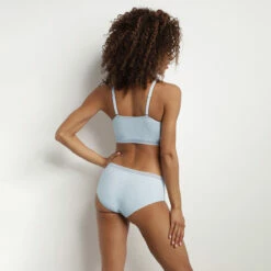 Shorty Femme En Coton Côtelé Et Dentelle Bleu Dragée Coton Lace 12 Shorty Femme En Coton Côtelé Et Dentelle Bleu Dragée Coton Lace -Offres DIM Boutique D0CIEC1 9T0 04