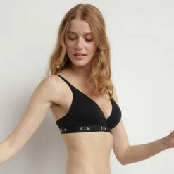 Soutien-gorge Triangle Ampliforme Sans Armatures Noir Dim Originals