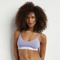 Brassière Femme En Coton Modal Sans Armature Lila Dim Originals