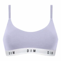 Brassière Femme En Coton Modal Sans Armature Lila Dim Originals -Offres DIM Boutique D0CIHC1 APP 05
