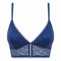 Bralette Ampliforme En Dentelle Motif Feuillage Bleu Lazuli MOD De Dim -Offres DIM Boutique D0CINC1 AJ5 05
