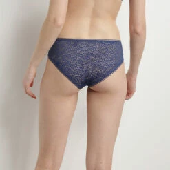 Slip Femme En Dentelle à Motif Feuillage Bleu Lazuli MOD De Dim 10 Slip Femme En Dentelle à Motif Feuillage Bleu Lazuli MOD De Dim -Offres DIM Boutique D0CIOC1 AJ5 02