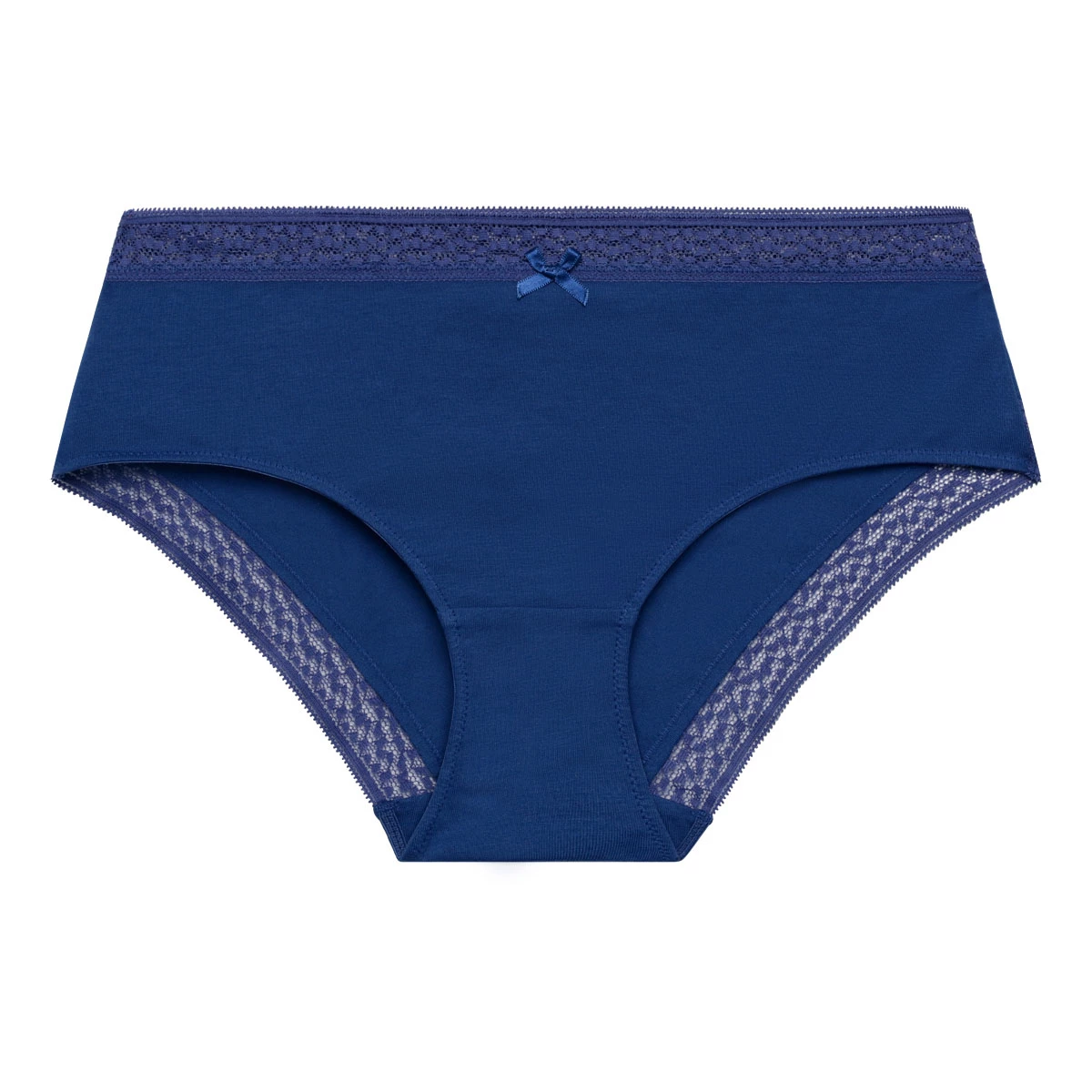 Shorty Femme En Coton Et Dentelle Bleu Lazuli Bar à Culottes Dim 8 Shorty Femme En Coton Et Dentelle Bleu Lazuli Bar à Culottes Dim – Image 6