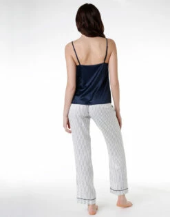 Haut De Pyjama En Satin Pour Femme, Bleu -Offres DIM Boutique D0CKRP1 2JY 02