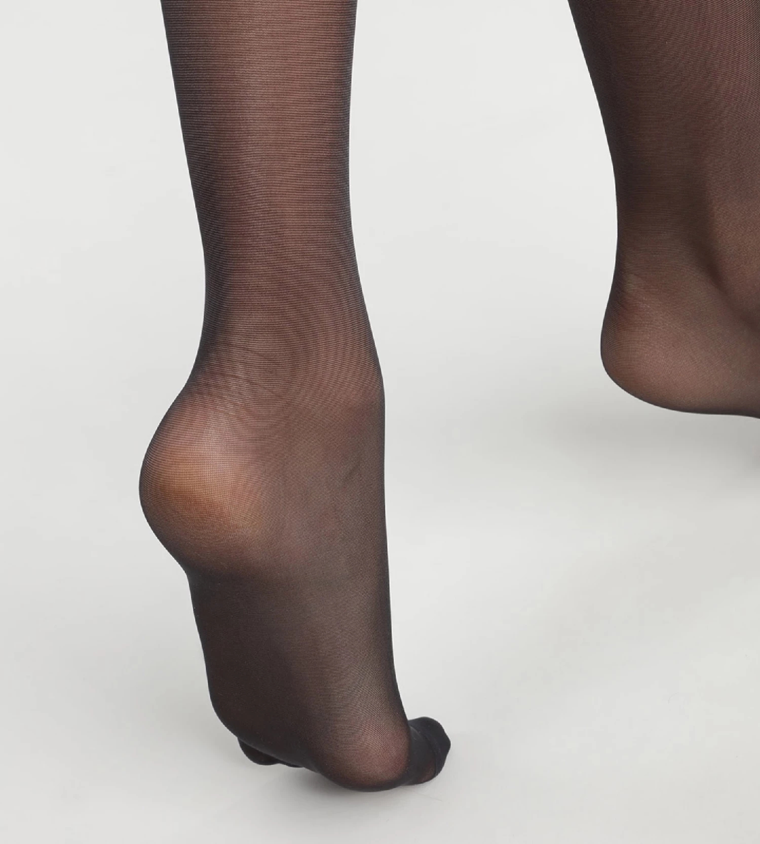 Lot De 2 Paires De Mi-bas En Voile Lycra Renforcé Noir Ultra Resist 6 Lot De 2 Paires De Mi-bas En Voile Lycra Renforcé Noir Ultra Resist – Image 4