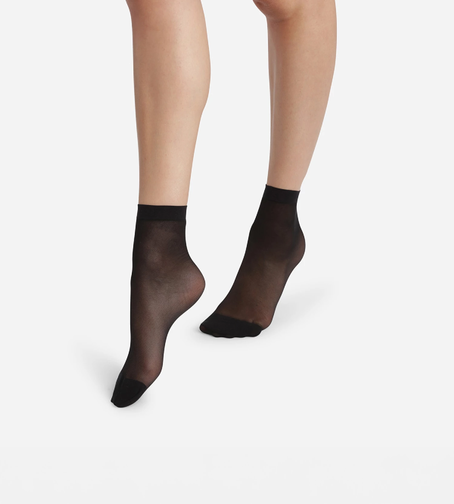 Lot De 2 Paires De Socquettes En Voile Renforcé Noir Ultra Resist 4 Lot De 2 Paires De Socquettes En Voile Renforcé Noir Ultra Resist – Image 2