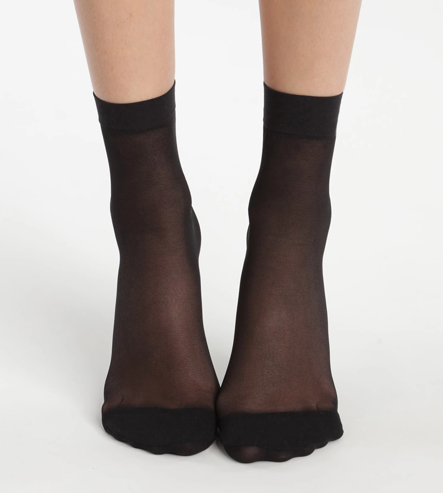 Lot De 2 Paires De Socquettes En Voile Renforcé Noir Ultra Resist 6 Lot De 2 Paires De Socquettes En Voile Renforcé Noir Ultra Resist – Image 4