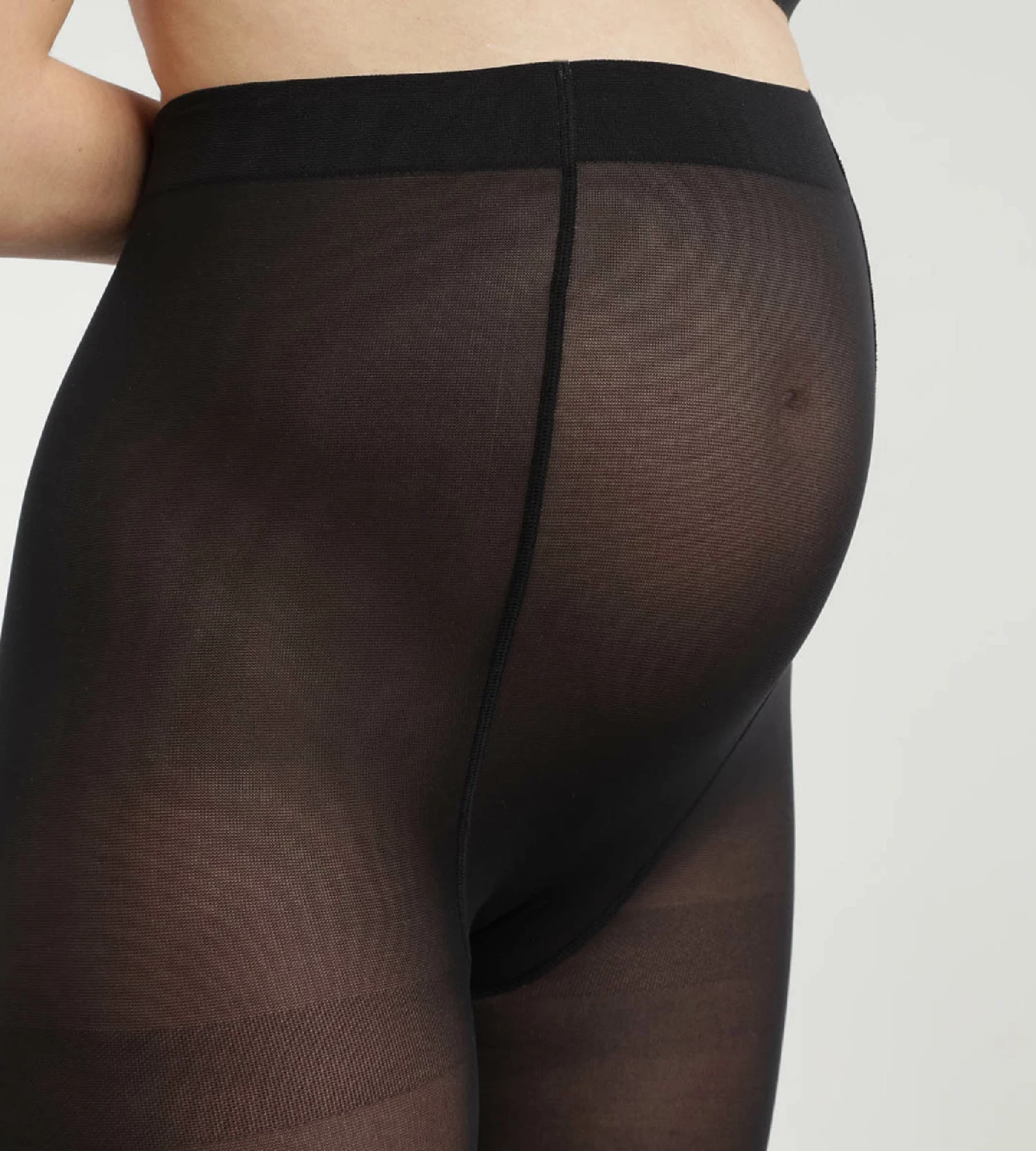 Collant De Maternité Opaque Ceinture Ultra Extensible Dim Style Mama 6 Collant De Maternité Opaque Ceinture Ultra Extensible Dim Style Mama – Image 4