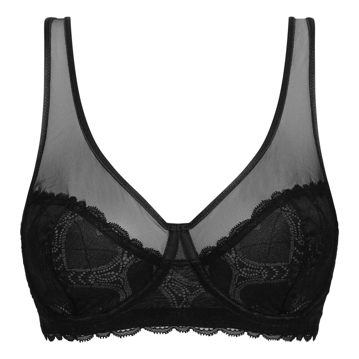 Soutien-gorge Emboitant Dentelle Coeurs Noir Generous Édition Limitée 8 Soutien-gorge Emboitant Dentelle Coeurs Noir Generous Édition Limitée – Image 6