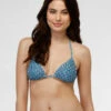 Haut De Bikini Triangle En Microfibre, Imprimé Géométrique -Offres DIM Boutique D0COKPA ASK 01