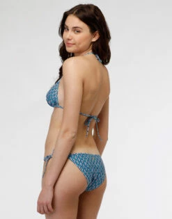 Haut De Bikini Triangle En Microfibre, Imprimé Géométrique -Offres DIM Boutique D0COKPA ASK 04