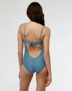 Maillot De Bain Une Pièce En Microfibre, Imprimé Géométrique -Offres DIM Boutique D0COOPA ASK 04