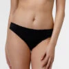 Bas De Bikini Midi En Dentelle Sangallo Noir