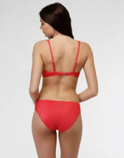 Maillot De Bain Soutien-gorge Microfibre Lurex Uni Sans Armatures Corail -Offres DIM Boutique D0CPAPA ASL 04