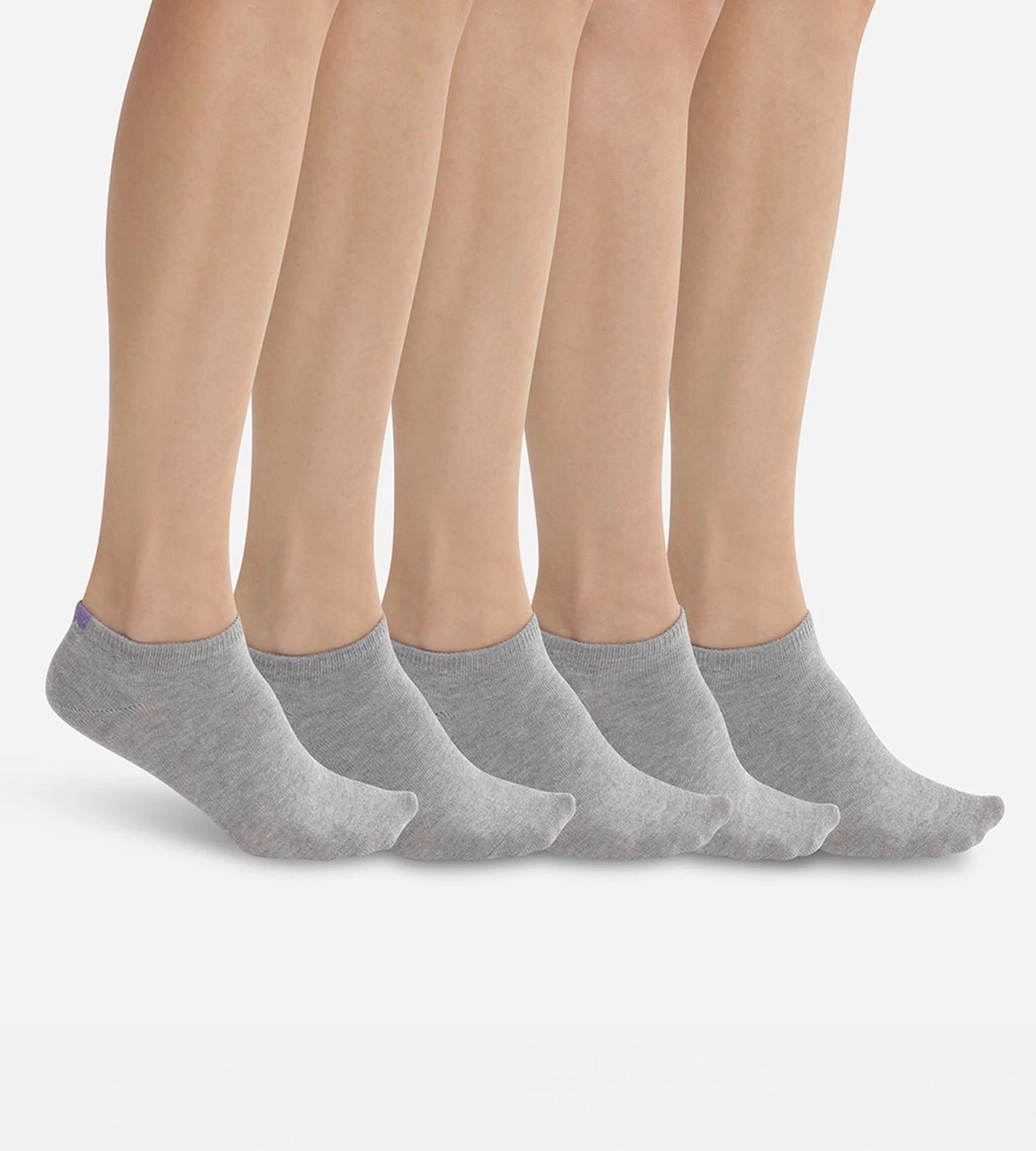 Lot De 5 Paires De Chaussettes Femme Gris à Marqueurs Colorés EcoDim 4 Lot De 5 Paires De Chaussettes Femme Gris à Marqueurs Colorés EcoDim – Image 2