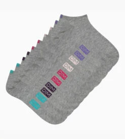 Lot De 5 Paires De Chaussettes Femme Gris à Marqueurs Colorés EcoDim 7 Lot De 5 Paires De Chaussettes Femme Gris à Marqueurs Colorés EcoDim -Offres DIM Boutique D0CQQM5 6IZ 02