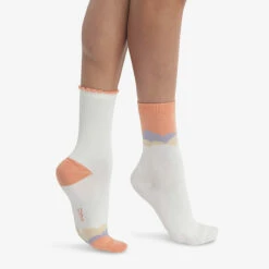 Lot De 2 Paires De Chaussettes Femme Corail Nuages Dim Coton Style 6 Lot De 2 Paires De Chaussettes Femme Corail Nuages Dim Coton Style -Offres DIM Boutique D0CQRM2 AOU 01 1