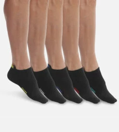 Lot De 5 Paires De Socquettes Homme En Coton Noir EcoDim