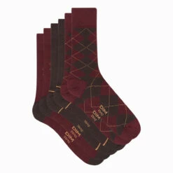 Lot De 3 Paires De Chaussettes Homme Marron à Carreaux Dim Coton Style 7 Lot De 3 Paires De Chaussettes Homme Marron à Carreaux Dim Coton Style -Offres DIM Boutique D0CQUM3 AP9 02