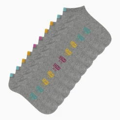 Lot De 5 Paires De Socquettes Enfant En Coton Gris Clair ÉcoDim 7 Lot De 5 Paires De Socquettes Enfant En Coton Gris Clair ÉcoDim -Offres DIM Boutique D0CQYM5 6IZ 02