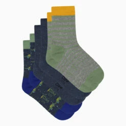 Lot De 3 Paires De Chaussettes Enfant à Motif Dinosaure Coton Style -Offres DIM Boutique D0CR3M3 APC 02