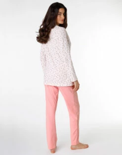 Pyjama Long Femme En Jersey 100% Coton -Offres DIM Boutique D0CRVPS ASD 02
