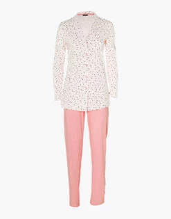 Pyjama Long Femme En Jersey 100% Coton -Offres DIM Boutique D0CRVPS ASD 07