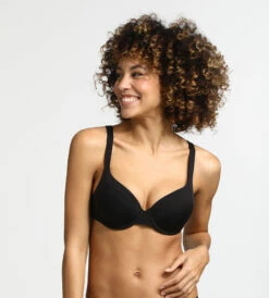 Soutien-gorge Ampliforme Avec Armatures Noir Generous Invisible Dim