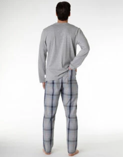 Pyjama Homme En Jersey De Coton, Gris Chiné 10 Pyjama Homme En Jersey De Coton, Gris Chiné -Offres DIM Boutique D0CSQPS A9B 03