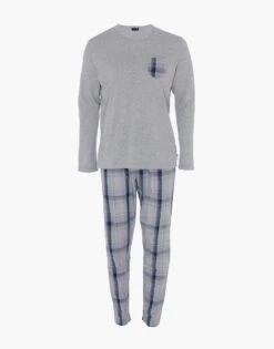 Pyjama Homme En Jersey De Coton, Gris Chiné 11 Pyjama Homme En Jersey De Coton, Gris Chiné -Offres DIM Boutique D0CSQPS A9B 04