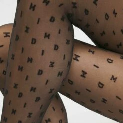 Collant Femme Voile Transparent Noir Au Motif Logo Dim Style 8 Collant Femme Voile Transparent Noir Au Motif Logo Dim Style -Offres DIM Boutique D0CVBM1 0HZ 02